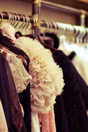 Woman dresses